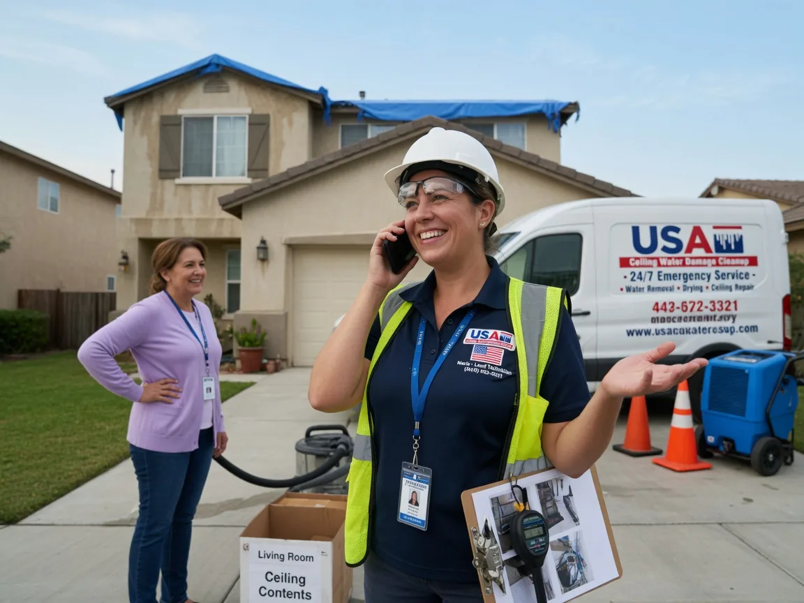 Ceiling Water Damage Restoration El Paso, IL FAQs